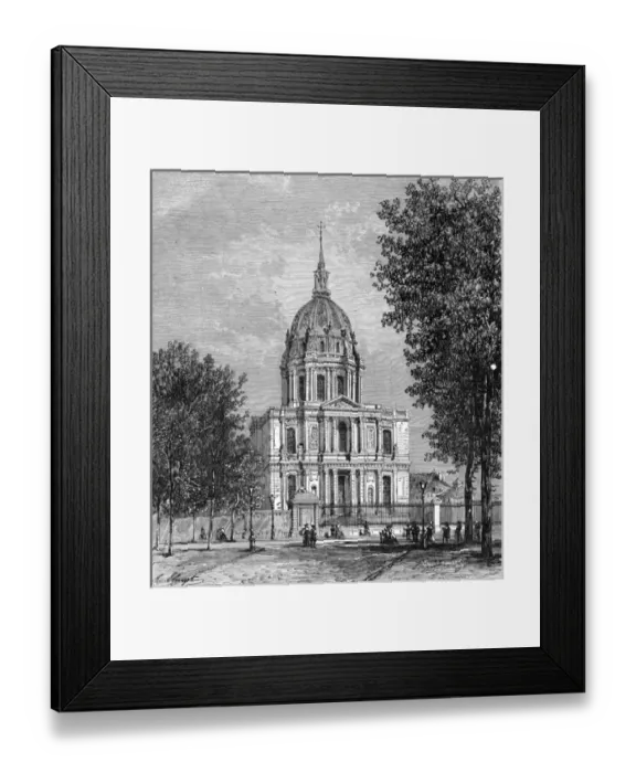 Framed Print : Paris, France - Invalides Framed Print : Paris, France - Invalides