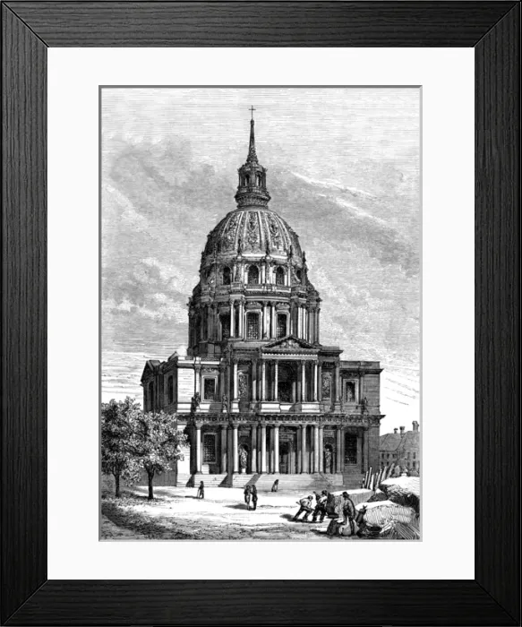 Framed Print : Paris, France - Hotel des Invalides Framed Print : Paris, France - Hotel des Invalides