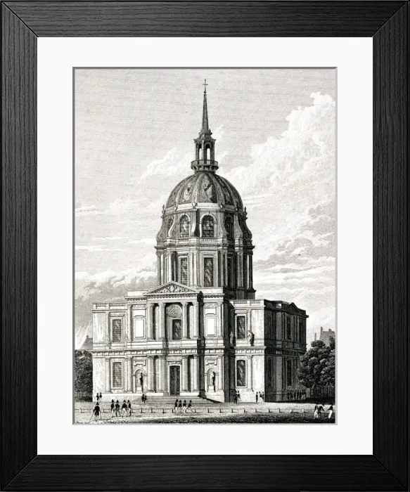Framed Print : Paris, France - Chapelle des Invalides Framed Print : Paris, France - Chapelle des Invalides