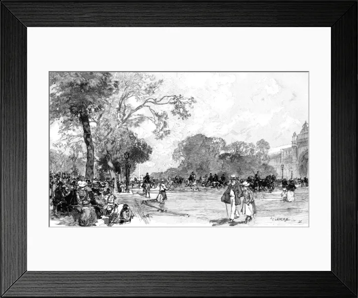 Framed Print : Paris, France - Champs-Elysees Framed Print : Paris, France - Champs-Elysees
