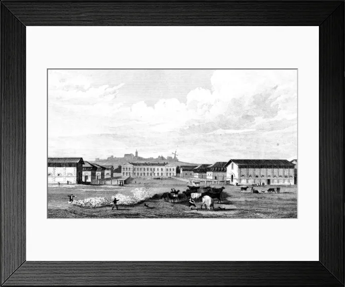 Framed Print : Paris, France - Abattoir, Montmartre Framed Print : Paris, France - Abattoir, Montmartre