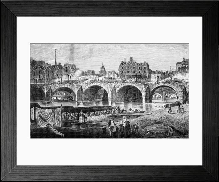 Framed Print : Paris, France - Rebuilding Framed Print : Paris, France - Rebuilding