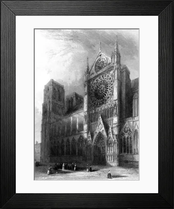 Framed Print : Paris, France - Notre-Dame Framed Print : Paris, France - Notre-Dame