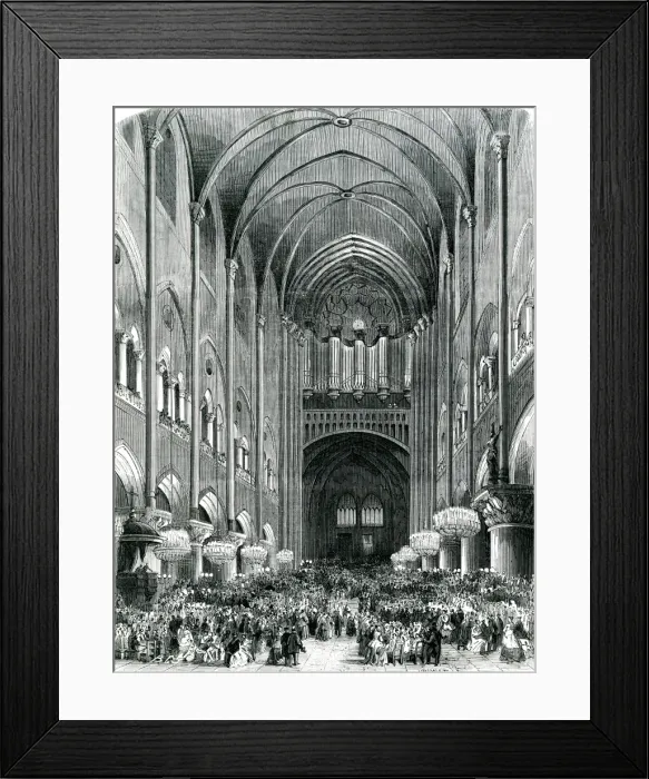 Framed Print : Paris, France - Notre-Dame Framed Print : Paris, France - Notre-Dame