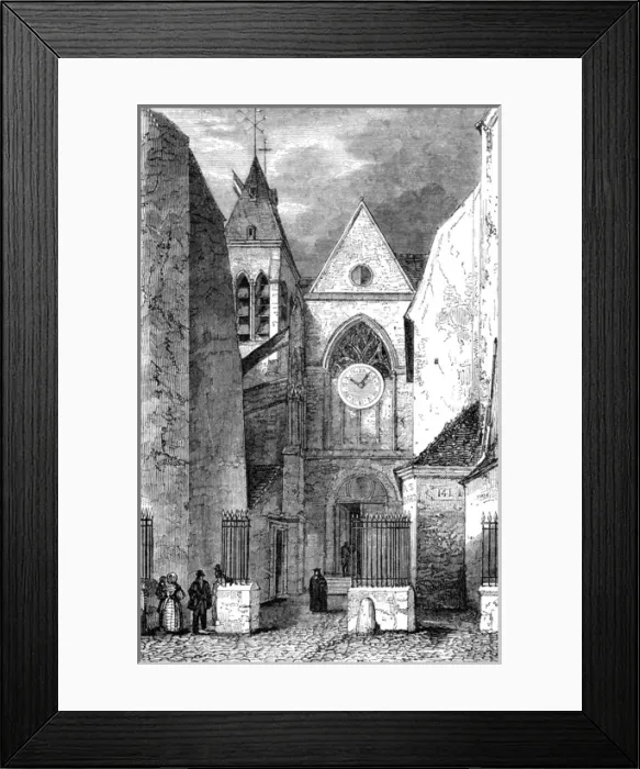 Framed Print : Paris, France - Eglise de Saint Laurent Framed Print : Paris, France - Eglise de Saint Laurent