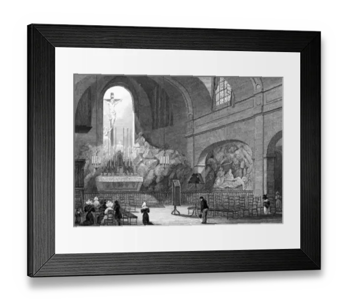 Framed Print : Paris, France - Eglise Saint Roch Framed Print : Paris, France - Eglise Saint Roch