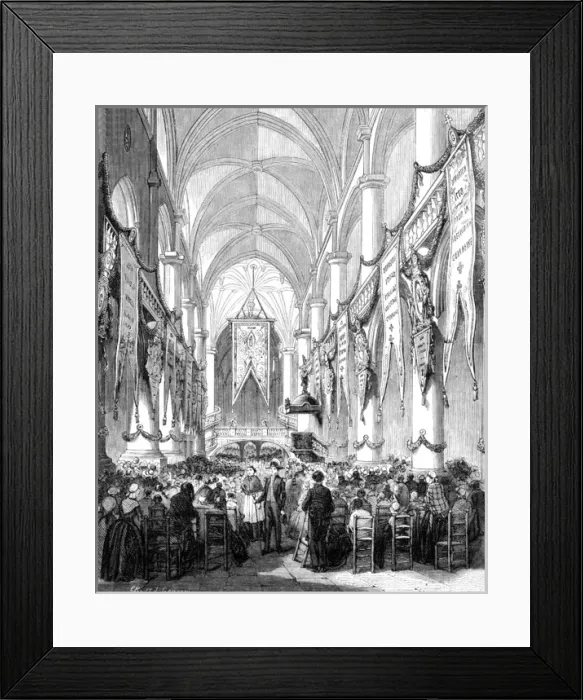 Framed Print : Paris, France - Eglise Saint-Etienne du Mont Framed Print : Paris, France - Eglise Saint-Etienne du Mont