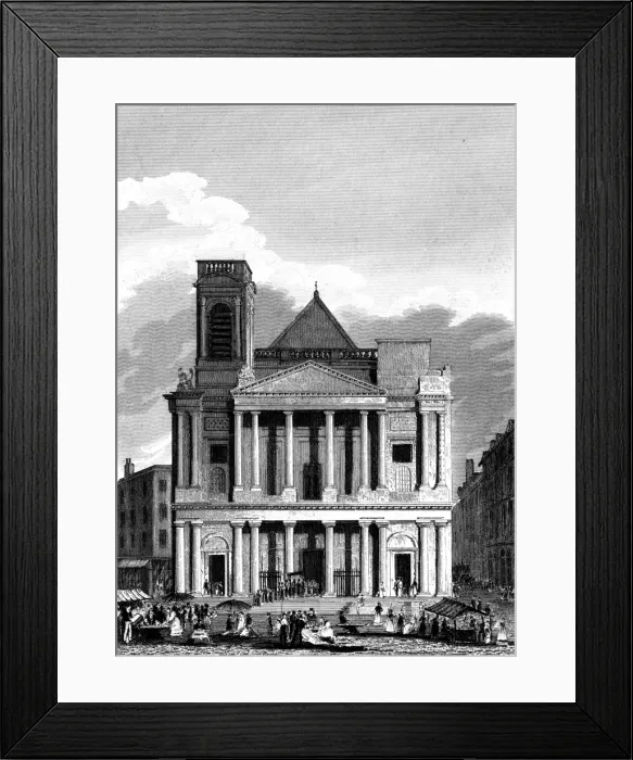 Framed Print : Paris, France - Eglise Saint Eustache