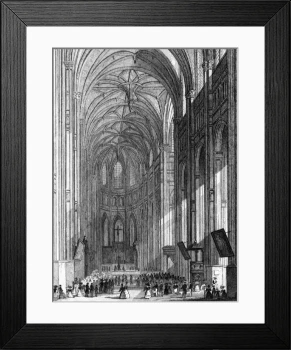 Framed Print : Paris, France - Eglise Saint Eustache Framed Print : Paris, France - Eglise Saint Eustache