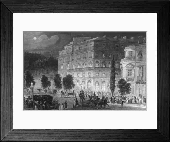 Framed Print : Paris, France - Grands Boulevards Framed Print : Paris, France - Grands Boulevards