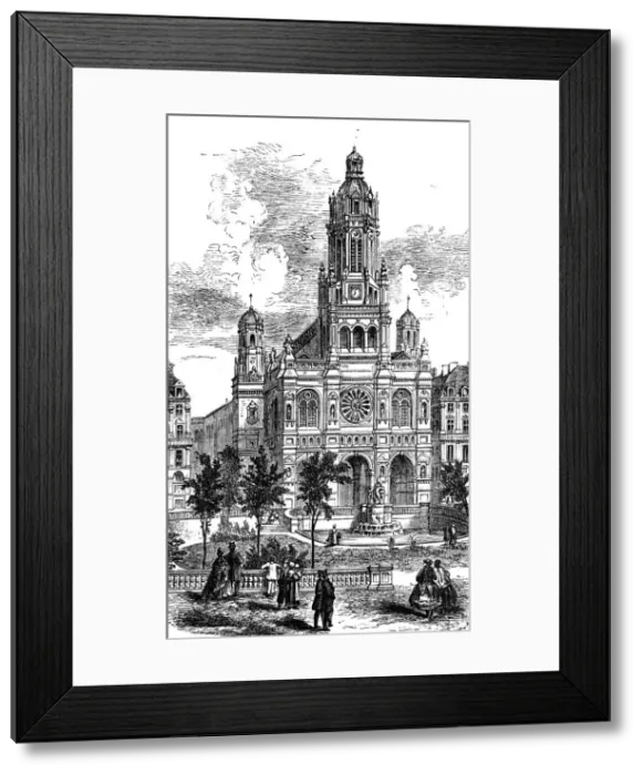 Framed Print : Paris, France - Eglise de la Trinite Framed Print : Paris, France - Eglise de la Trinite