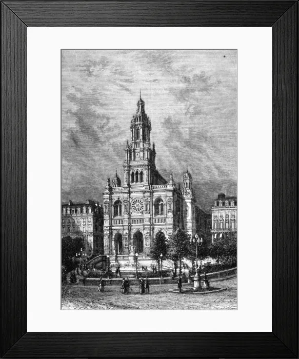 Framed Print : Paris, France - Eglise de la Trinite Framed Print : Paris, France - Eglise de la Trinite