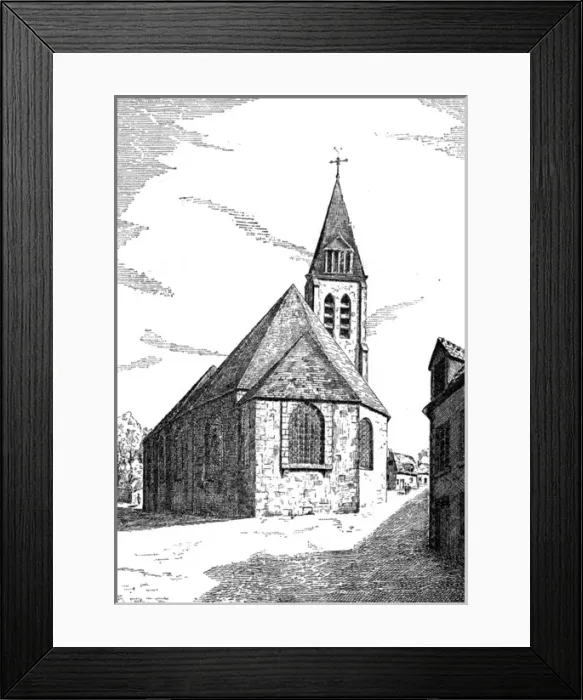 Framed Print : Paris, France - Eglise de Vaugirard Framed Print : Paris, France - Eglise de Vaugirard
