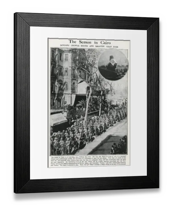 Framed Print : The season in Cairo: January crowds even bigger and smarter Framed Print : The season in Cairo: January crowds even bigger and smarter