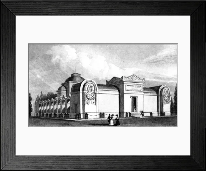 Framed Print : Paris, France - Chapelle Expiatoire of Louis XVI Framed Print : Paris, France - Chapelle Expiatoire of Louis XVI