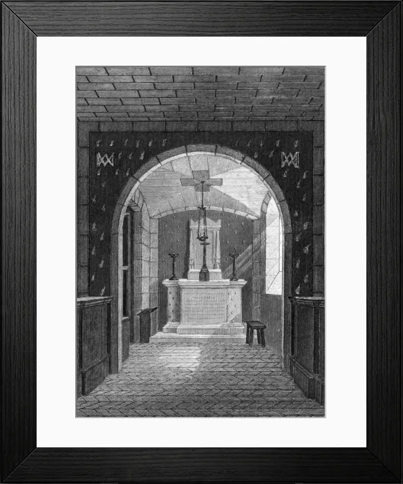 Framed Print : Paris, France - Chapelle Expiatoire of Louis XVI Framed Print : Paris, France - Chapelle Expiatoire of Louis XVI