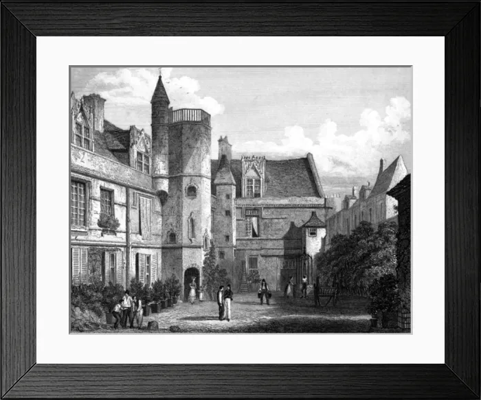 Framed Print : Paris, France - Hotel de Cluny Framed Print : Paris, France - Hotel de Cluny
