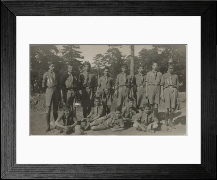 Framed Print : Boy scouts at Lemythou, Cyprus Framed Print : Boy scouts at Lemythou, Cyprus