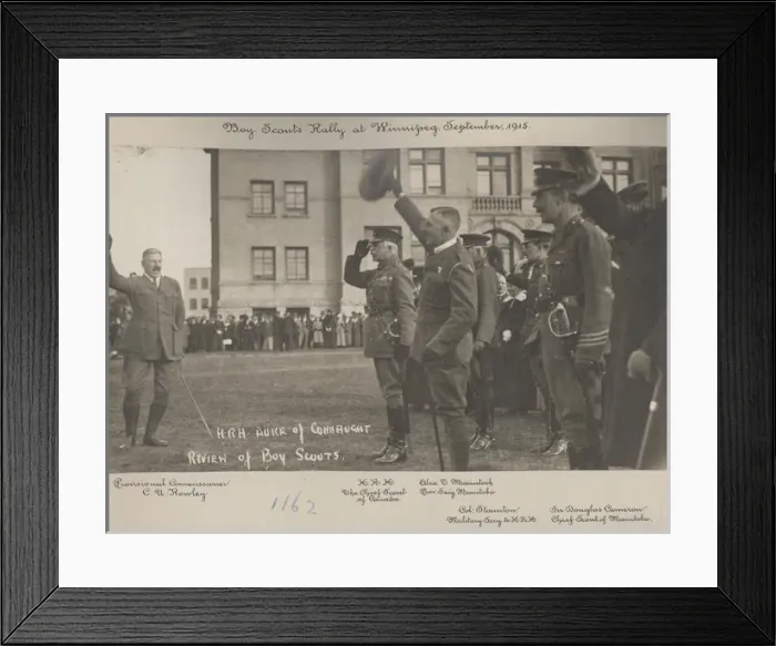 Framed Print : Boy Scouts rally, Winnipeg, Canada Framed Print : Boy Scouts rally, Winnipeg, Canada