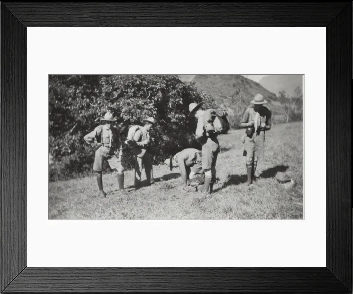 Framed Print : Boy scouts of Colombia, South America Framed Print : Boy scouts of Colombia, South America