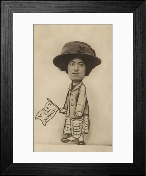 Framed Print : Suffragette Votes for Women Framed Print : Suffragette Votes for Women