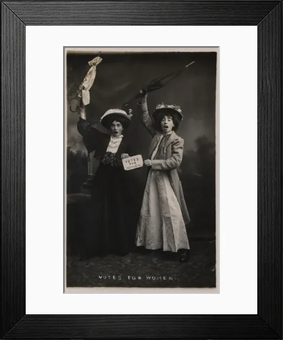 Framed Print : Suffragette Votes for Women Framed Print : Suffragette Votes for Women