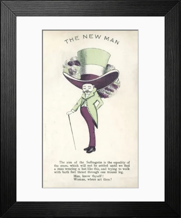 Framed Print : Suffragette, the New Man Framed Print : Suffragette, the New Man