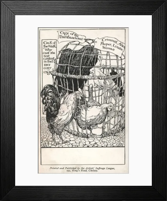 Framed Print : Cage of the unenfranchised Framed Print : Cage of the unenfranchised
