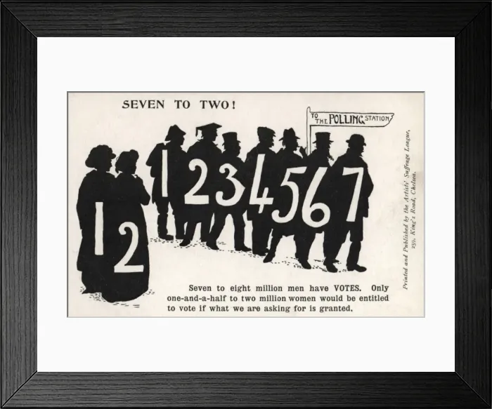 Framed Print : Seven to two Framed Print : Seven to two