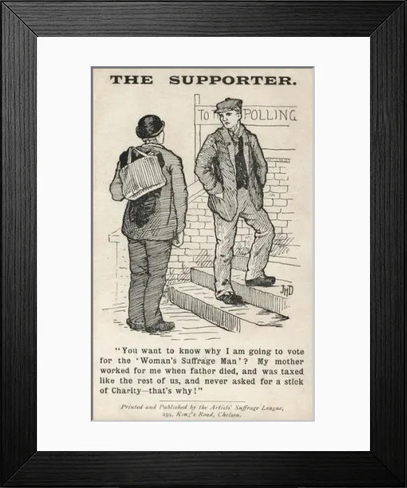 Framed Print : The Supporter Framed Print : The Supporter