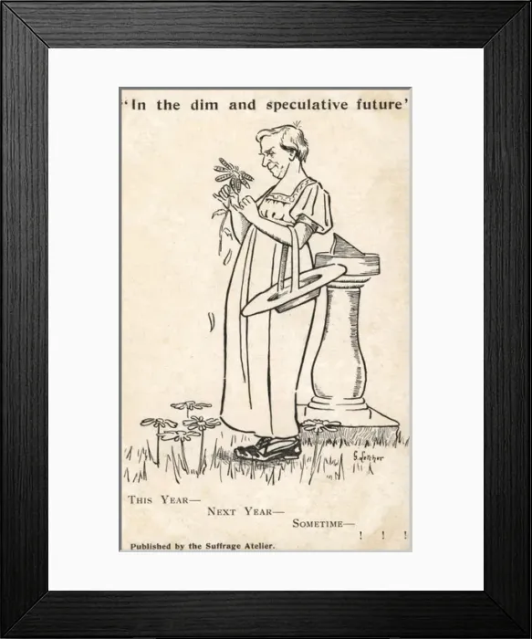 Framed Print : In the dim and speculative future Framed Print : In the dim and speculative future
