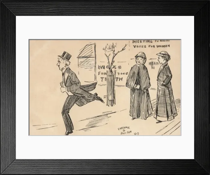 Framed Print : Meeting tonight, Votes for women Framed Print : Meeting tonight, Votes for women
