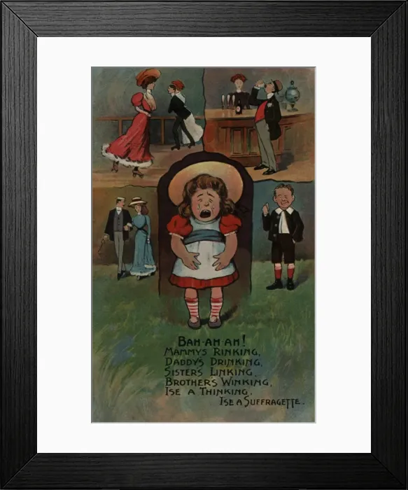Framed Print : I se a Suffragette Framed Print : I se a Suffragette