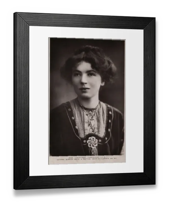 Framed Print : Christabel Pankhurst Framed Print : Christabel Pankhurst