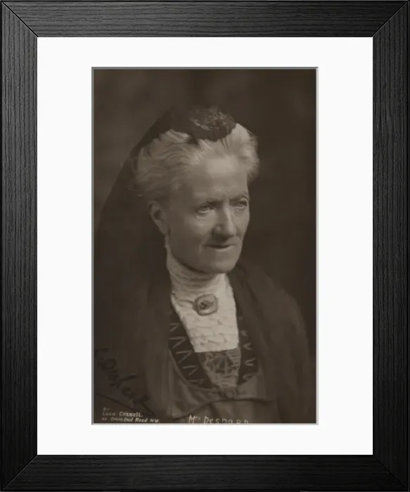 Framed Print : Charlotte Despard Suffragette Framed Print : Charlotte Despard Suffragette