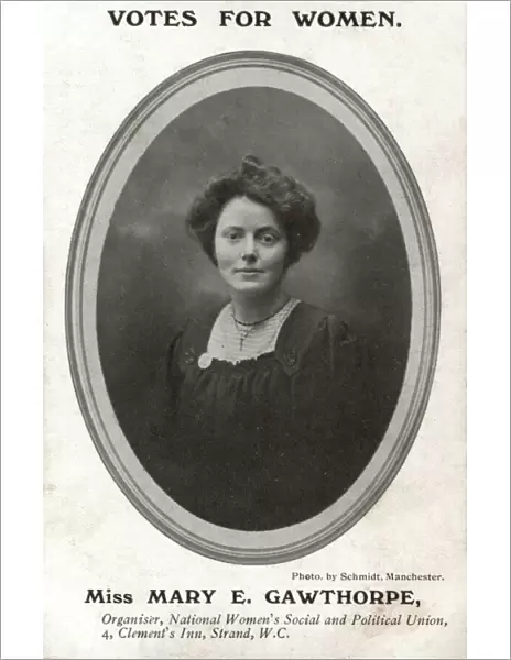 Mary E Gawthorpe Suffragette