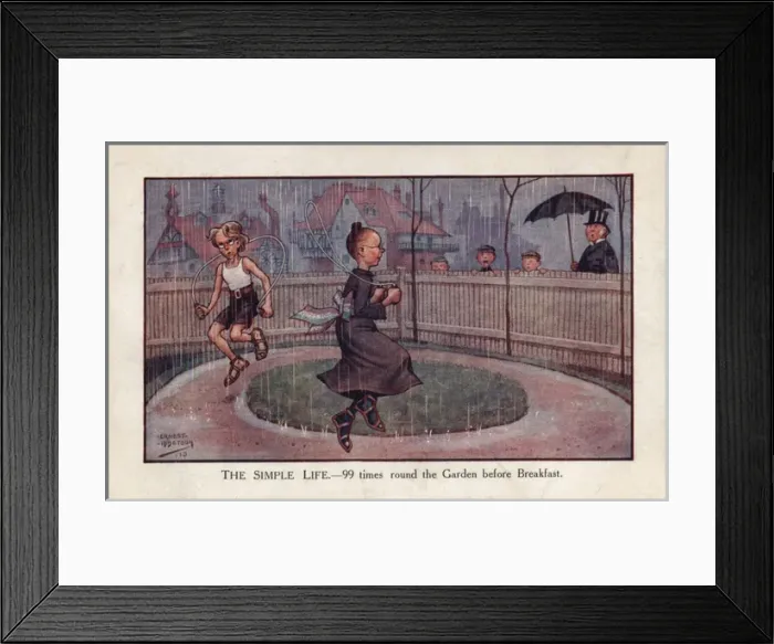 Framed Print : Suffragette, Simple Life - 99 Times Round Garden Framed Print : Suffragette, Simple Life - 99 Times Round Garden