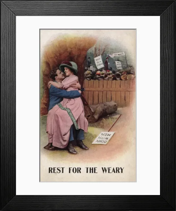 Framed Print : Suffragette, Rest for the Weary Framed Print : Suffragette, Rest for the Weary
