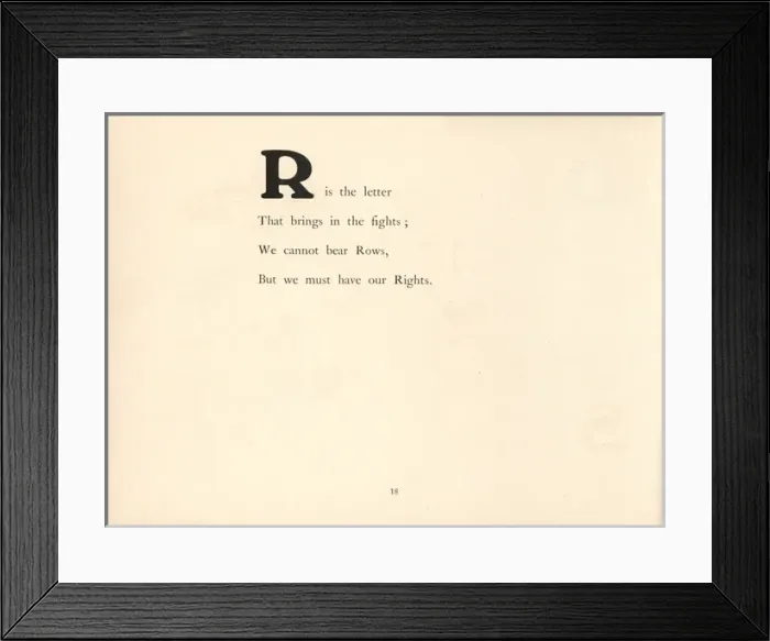 Framed Print : A. B. C of Politics for Women Politicians Framed Print : A. B. C of Politics for Women Politicians