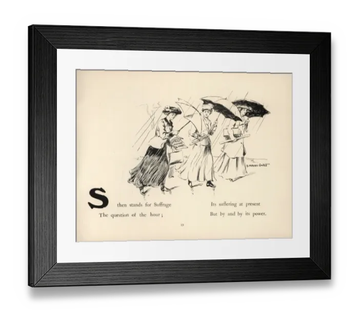 Framed Print : A. B. C of Politics for Women Politicians Framed Print : A. B. C of Politics for Women Politicians