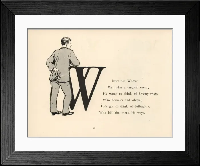 Framed Print : A. B. C of Politics for Women Politicians Framed Print : A. B. C of Politics for Women Politicians