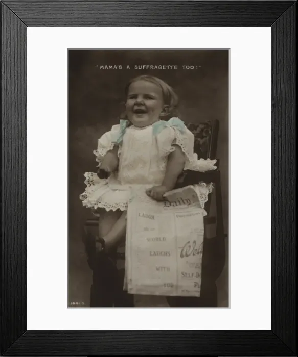 Framed Print : Suffragette Baby Mamas a Suffragette Framed Print : Suffragette Baby Mamas a Suffragette