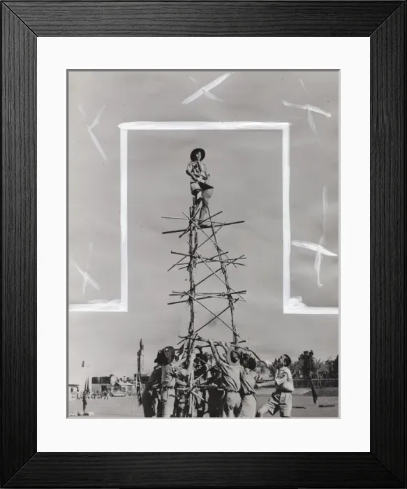 Framed Print : Boy scouts in Cairo, Egypt Framed Print : Boy scouts in Cairo, Egypt