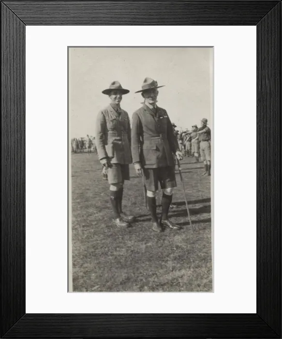 Framed Print : Lord Baden Powell at international rally, Egypt Framed Print : Lord Baden Powell at international rally, Egypt