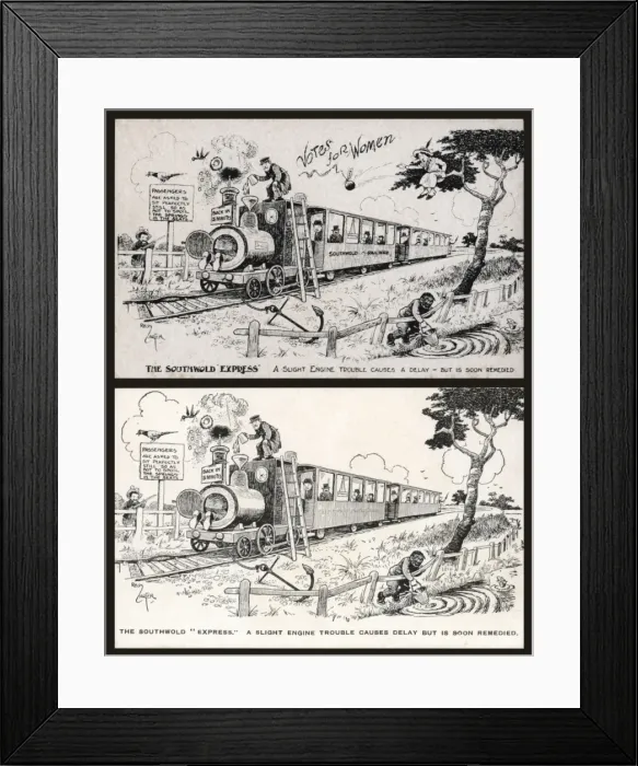 Framed Print : Southwold Express Bomb Framed Print : Southwold Express Bomb