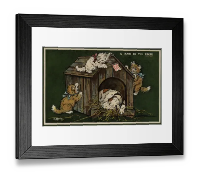 Framed Print : Suffragette Raid on the House Framed Print : Suffragette Raid on the House