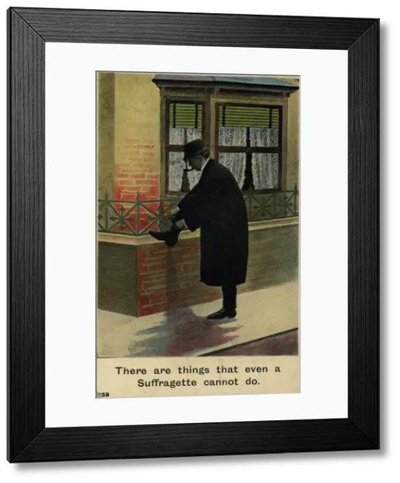 Framed Print : Things a Suffragette Cannot Do Framed Print : Things a Suffragette Cannot Do