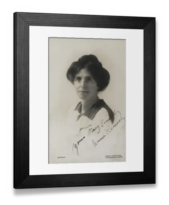 Framed Print : Annie Kenney Suffragette Framed Print : Annie Kenney Suffragette