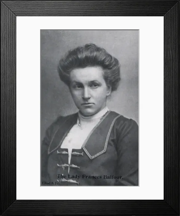 Framed Print : Lady Frances Balfour Suffragist Framed Print : Lady Frances Balfour Suffragist