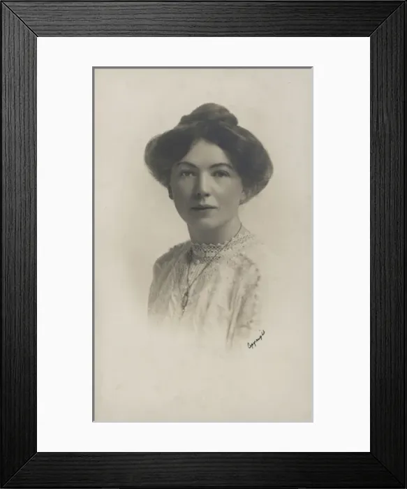 Framed Print : Christabel Pankhurst